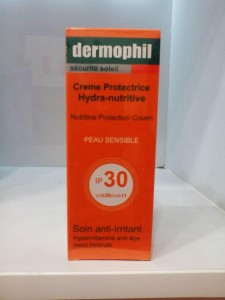 کرم ضد افتاب سه کاره درموفیل dermophil